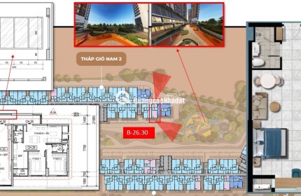 Chính chủ cần bán gấp căn Studio đẹp nhất dự án The Gió Riverside
