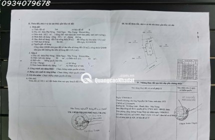 bán nhà Cầu dứa phú nông, Nha Trang