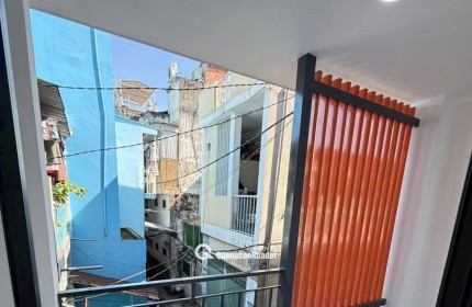 16 TRIỆU: NHÀ NGUYÊN CĂN 3 TẦNG TÂN BÌNH- LÝ THƯỜNG KIỆT- 4m X 17m– 4 PHÒNG NGỦ MỚI. VŨ 0933910039