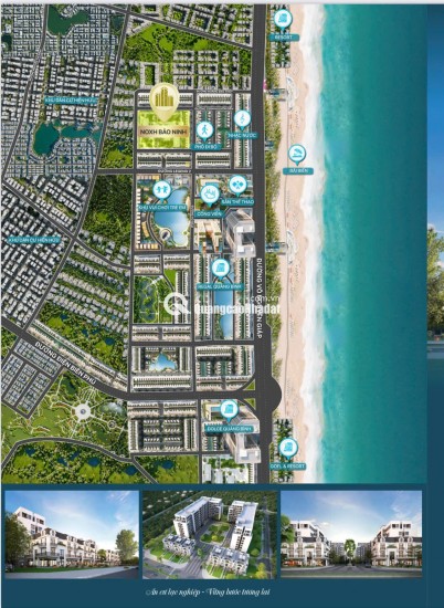 NOXH mặt biển Quảng Bình -  CHỉ từ 18,2tr/m² - Trung tâm Đồng Hới, giao thông thuận lợi