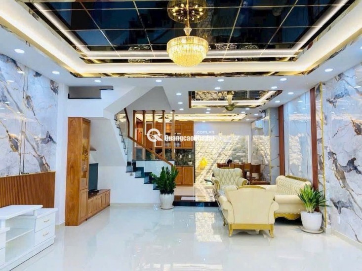 SIÊU PHẨM MẶT TIỀN HẺM ĐƯỜNG HUỲNH TẤN PHÁT - NHÀ BÈ - Ô TÔ NGỦ TRONG NHÀ - GIÁ 9x TỶ