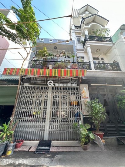 Bán nhà mặt phố Lê Văn Quới, Bình Tân. DT 4x12m, 2 tầng, 2PN. Sổ hồng, giá 4.6 tỷ. LH: 0909898125