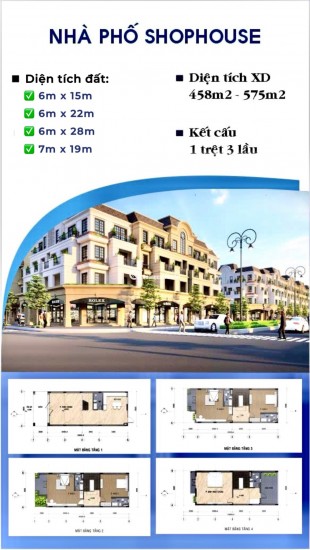 Giữ chỗ khu Mai Vàng Shophouse - Nhà Phố Agora City 6x18, ngay TT Hành Chính hiện hữu: 0938230002