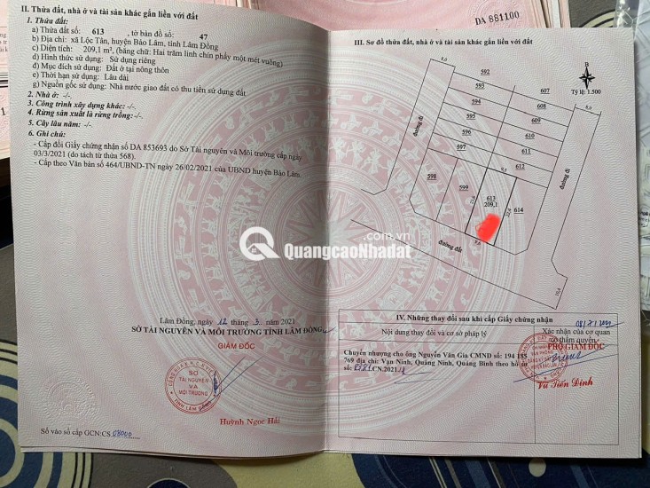  Cơ hội cuối cùng sở hữu Sở hữu ngay lô đất nền cạnh ngã 5 DAMB’RI - giá tốt nhất thị trường - Đừng bỏ lỡ 