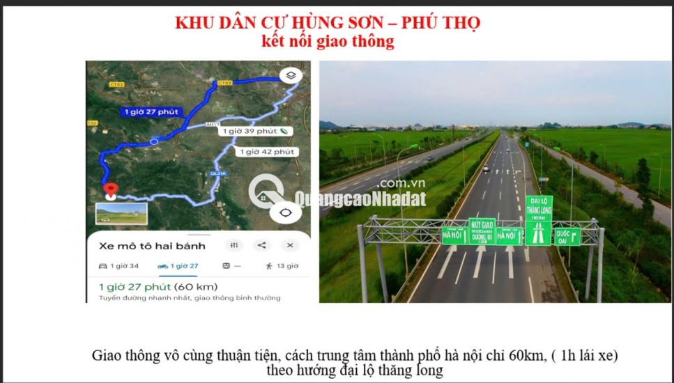 Lô Đất nền 78,7 m2 tại Hùng Sơn, Kim Bôi, Hòa Bình sát vách các khu nghỉ dưỡng khoáng nóng.