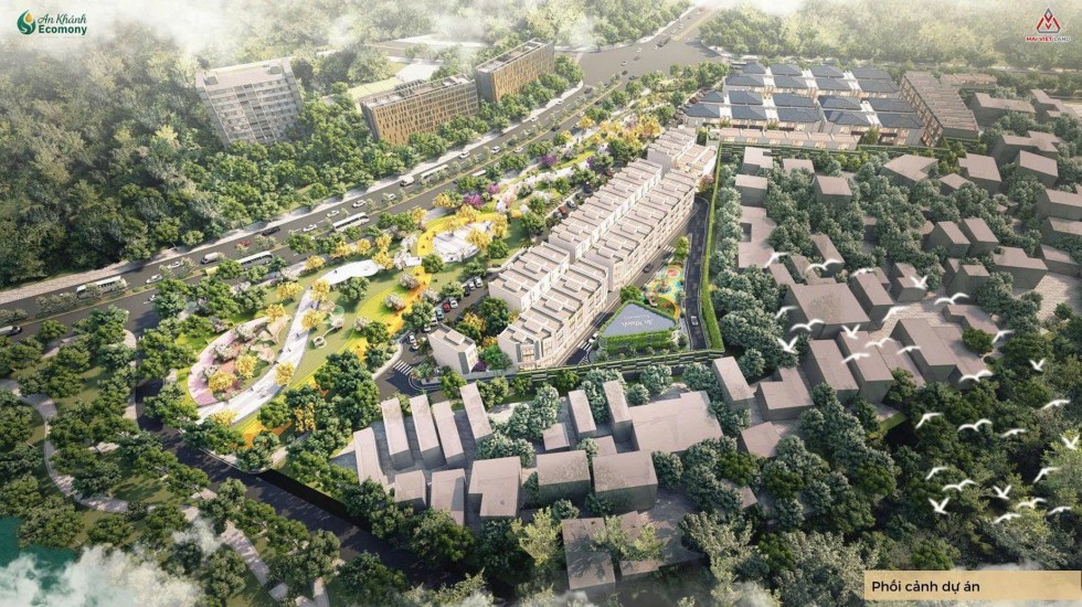 BÁN LIỀN KỀ, BIỆT THỰ DỰ ÁN AN KHÁNH ECOMONY, XÃ SƠN ĐỒNG, HOÀI ĐỨC, HÀ NỘI, GIÁ CHỈ TỪ 12 TỶ