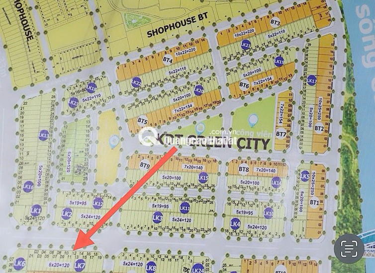  HÀNG HIẾM GIÁ TỐT – TRỤC 27M THÔNG THẲNG RA BIỂN LK7
KHU ĐÔ THỊ GREEN CITY 