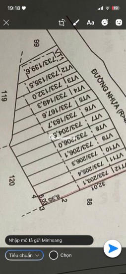 Hàng mới ra lò 12 lô đất nền đã có sổ công chứng ngay 750tr/lô