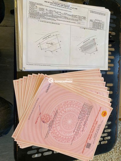 Hàng mới ra lò 12 lô đất nền đã có sổ công chứng ngay 750tr/lô