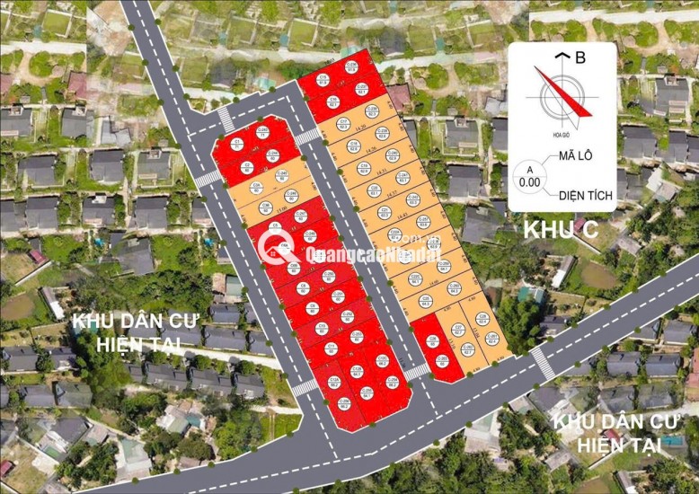 CẦN BÁN GẤP - LÔ ĐẤT 2 MẶT TIỀN ĐẸP NHẤT KHU VỰC CỔ ĐÔNG - HÒA LẠC chưa tới 2 tỷ