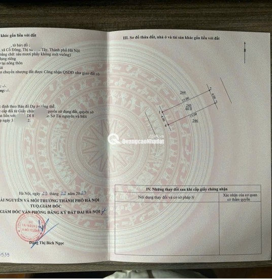 CẦN BÁN GẤP - LÔ ĐẤT 2 MẶT TIỀN ĐẸP NHẤT KHU VỰC CỔ ĐÔNG - HÒA LẠC chưa tới 2 tỷ