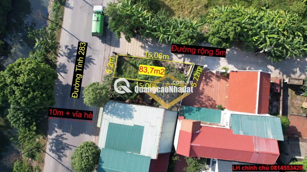 Siêu phẩm lô góc mặt đường tỉnh container tránh đầu tư - định cư - kinh doanh