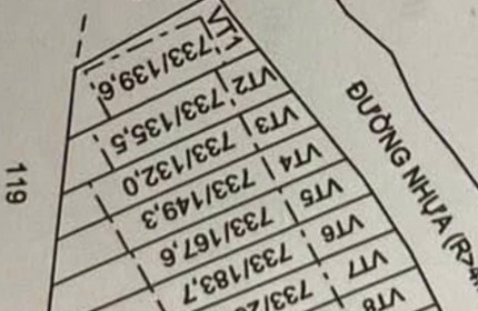 Hàng mới ra lò 12 lô đất nền đã có sổ công chứng ngay 750tr/lô