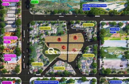 Khu đất tại Phú Thành, Lạc Thủy, Hòa Bình. Điểm nhấn vị trí nằm sát các Resort và CCN lớn trọng điểm tại Phú Thành