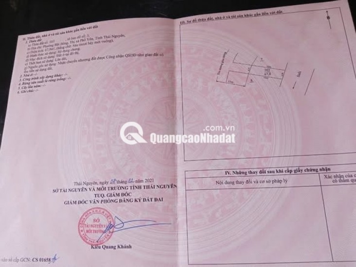 CHÍNH CHỦ GỬI BÁN  “ Thích Hợp Đầu Tư,Xây Kinh Doanh Hay Dể Ở