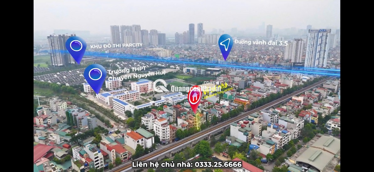 TÔI CHÍNH CHỦ TRỰC TIẾP ĐĂNG BÁN  - MIỄN TRUNG GIAN MÔI GIỚI   – ĐẤT VÀNG MẶT PHỐ QUANG TRUNG, HÀ ĐÔNG