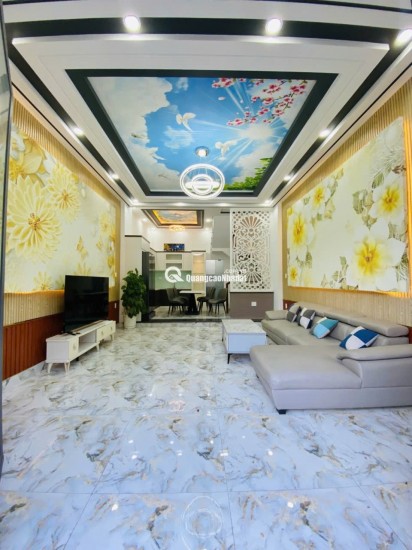 ĐƯỜNG 10M SIÊU THOÁNG – XE HƠI NGỦ TRONG NHÀ – NHÀ MỚI 4 TẦNG – GIÁP QUẬN 7 – CHỈ 6.9 TỶ