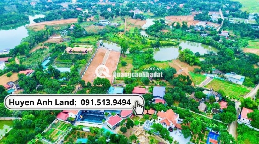  24 LÔ ĐẤT NỀN VIEW HỒ ĐỒNG TRẠNG – SƠN TÂY 