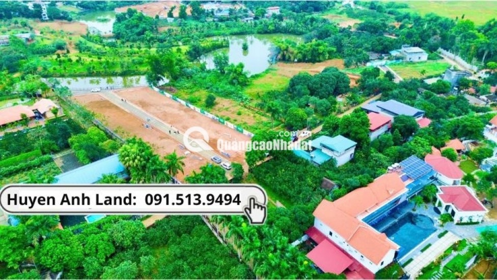  24 LÔ ĐẤT NỀN VIEW HỒ ĐỒNG TRẠNG – SƠN TÂY 