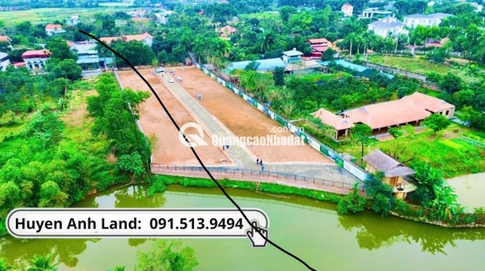  24 LÔ ĐẤT NỀN VIEW HỒ ĐỒNG TRẠNG – SƠN TÂY 