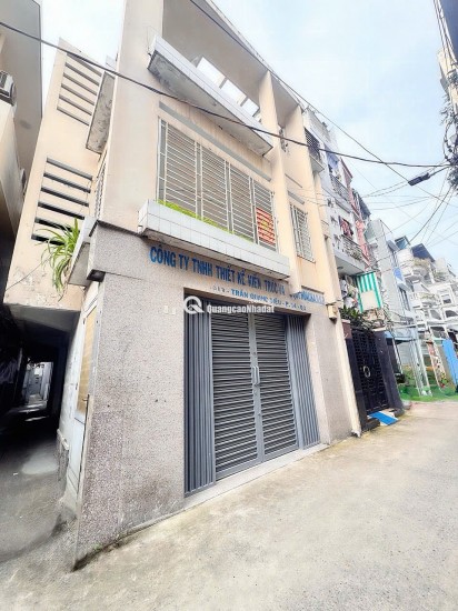 BÁN NHÀ 3 TẦNG HXH CĂN GÓC 2 MẶT ĐƯỜNG TRẦN QUANG DIỆU, P.14, QUẬN 3 - DT ĐẸP 5M NỞ HẬU 6,6M * 19M* LIÊN HỆ GIANG GIANG: 093.86.76.685