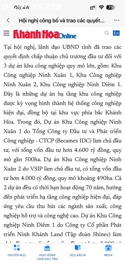 Đất nền giá tốt 77m ngang, cách ngã tư DT5-DT8 100m, đường dt5 quy hoạch 42m – đón sóng KCN Becamex Ninh Xuân