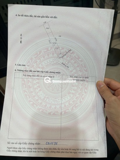 BÁN ĐẤT Trung Tâm Xã Bảo Hiệu – Huyện Yên Thủy – TỈNH Hòa Bình