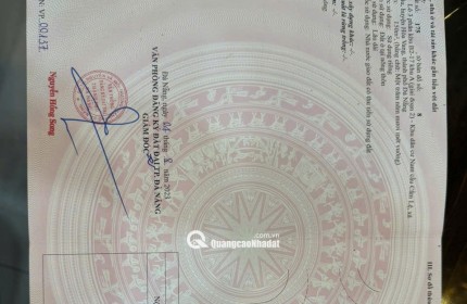 Bán lô Góc đường Mẹ Thứ giao Trần Tử Bình - cạnh chùa Nam Sơn. DT 150m2 giá 10ty LH 0942992361