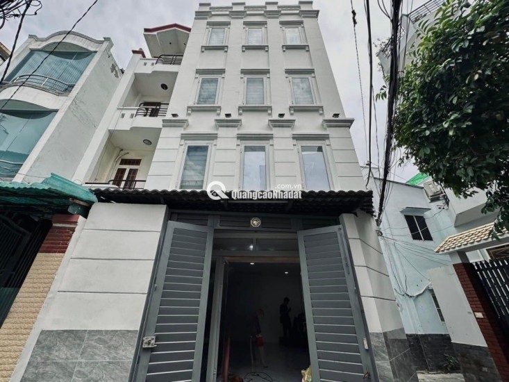 NHÀ NGAY TRUNG BÌNH TÂN - HẺM 5M XE TẢI ĐẬU - 60m2 4 X 15 NHÀ MỚI 100% BTCT - 5 TẦNG CỰC ĐEP  - GIÁ CHỈ 6 Tỷ