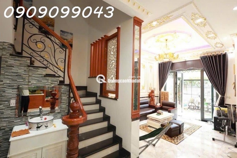 -BIỆT THỰ LIỀN KỀ ĐƯỜNG NGUYÊN VĂN QUÁ Q12-GIÁP TÂN BÌNH GẦN NHÀ GA T3.