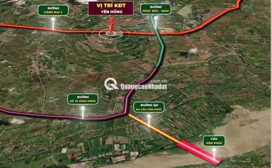 Chính Thức mở bán dự án Khu Đô Thị Yên Hồng - Yên Lạc - Vĩnh Phúc. Giá bán làm khách hàng bất ngờ.