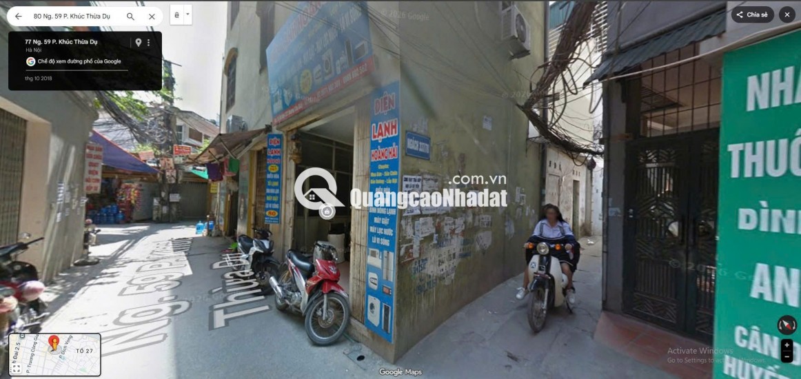 CHÍNH CHỦ CẦN CHO THUÊ MẶT BẰNG KINH DOANH – VỊ TRÍ ĐẸP KHU CẦU GIẤY HÀ NỘI