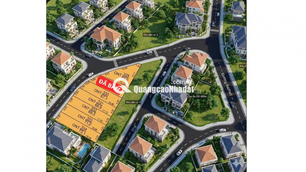 3XX TRIỆU – CÓ NGAY LÔ ĐẤT TRUNG TÂM THỊ TRẤN KDC Chợ Ba Đồi – TT Ba Hàng Đồi