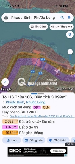 CẦN BÁN ĐẤT VIEW HỒ – VIEW NÚI - VIEW SĂN MÂY SIÊU ĐẸP Tại PHƯỚC BÌNH – ĐỒNG NAI