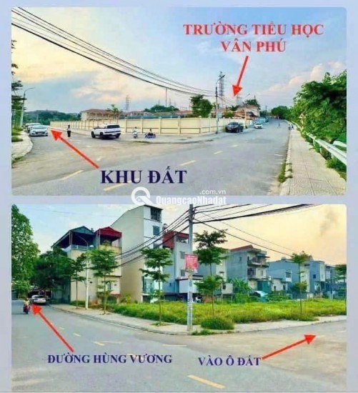 CHÍNH CHỦ CẦN LÔ ĐẤT BĂNG 2 ĐẠI LỘ HÙNG VƯƠNG – VỊ TRÍ TRUNG TÂM VÂN PHÚ