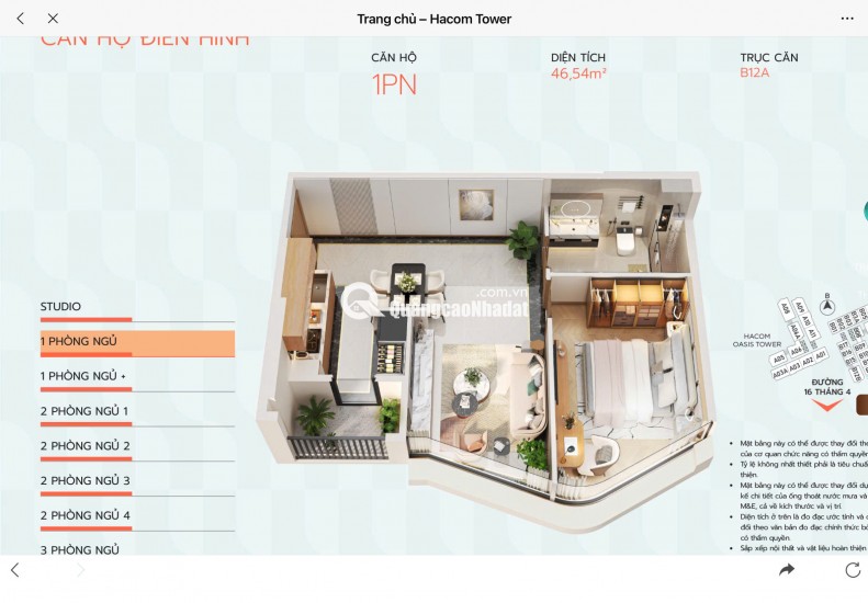 CƠ HỘI ĐẦU TƯ HACOM TOWER - CHÍNH SÁCH 