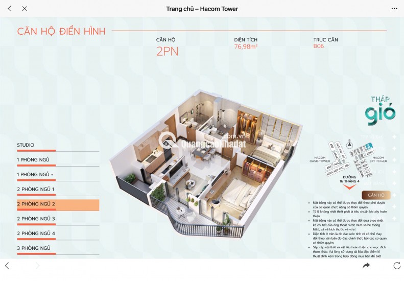 CƠ HỘI ĐẦU TƯ HACOM TOWER - CHÍNH SÁCH 