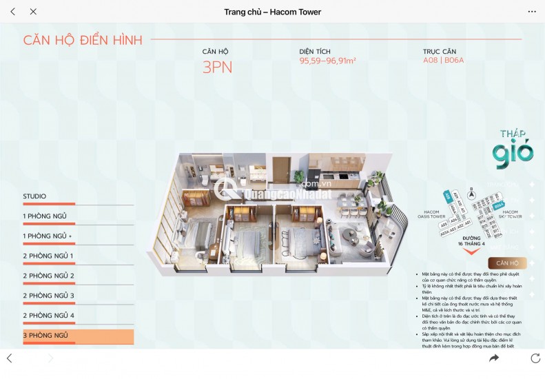 CƠ HỘI ĐẦU TƯ HACOM TOWER - CHÍNH SÁCH 