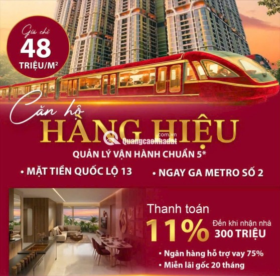 Mở Bán CC Cao Cấp Chuẩn 5* LUSSO SAIGON Giá Chỉ Từ 48tr/m2 CK Lên Tới 10%
