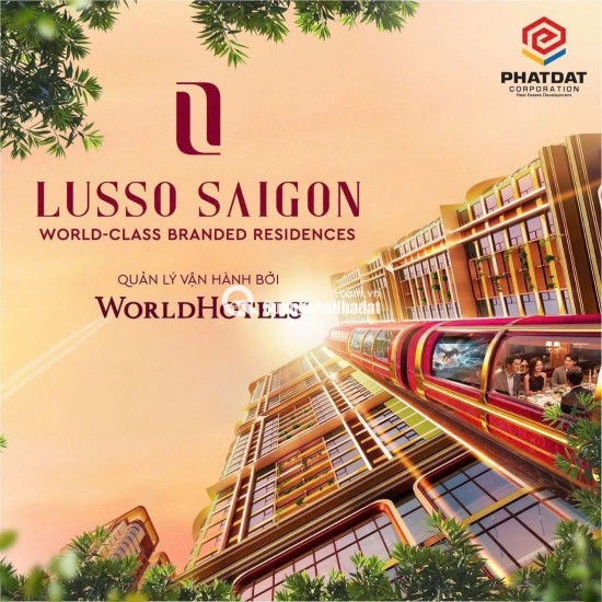 Mở Bán CC Cao Cấp Chuẩn 5* LUSSO SAIGON Giá Chỉ Từ 48tr/m2 CK Lên Tới 10%