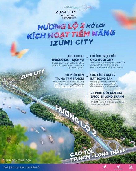 Chính Thức Nhận Booking GĐ 2 Siêu Dự Án Izumi City