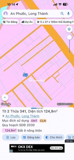 Đất nền thổ cư An Phước - Long Thành | Sổ hồng riêng