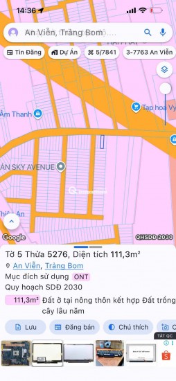 Đất Nền An Viễn Trảng Bom Đồng Nai | sổ hồng riêng