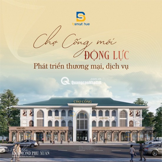 CHÍNH THỨC CÔNG BỐ GIÁ DỰ KIẾN RICHMOND PHÚ XUÂN  – ĐỘC QUYỀN 20 CĂN THƯƠNG MẠI GIAI ĐOẠN 1