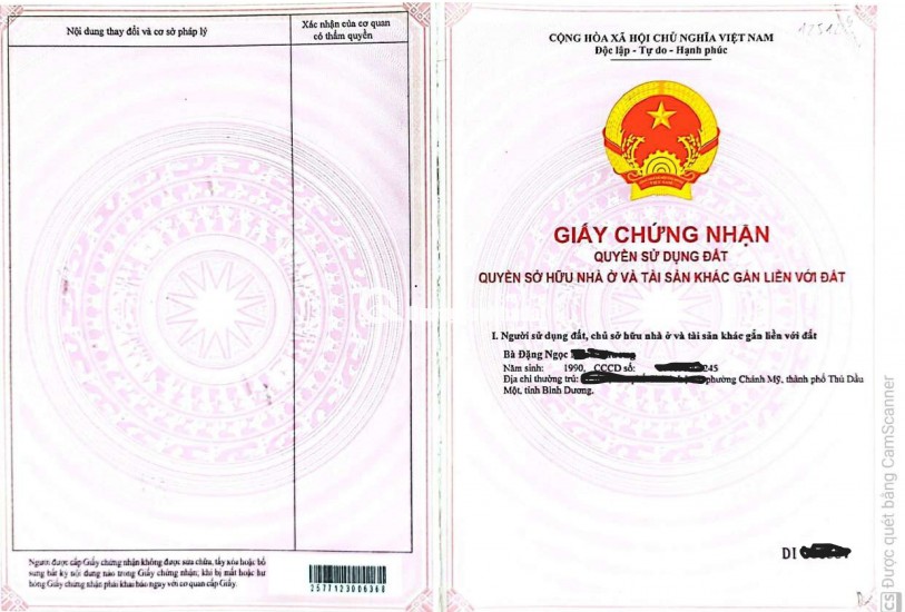 Nhà mới hiện đại 2 tầng, diện tích lý tưởng tại trung tâm P.Chánh Hiệp (Bình Dương)