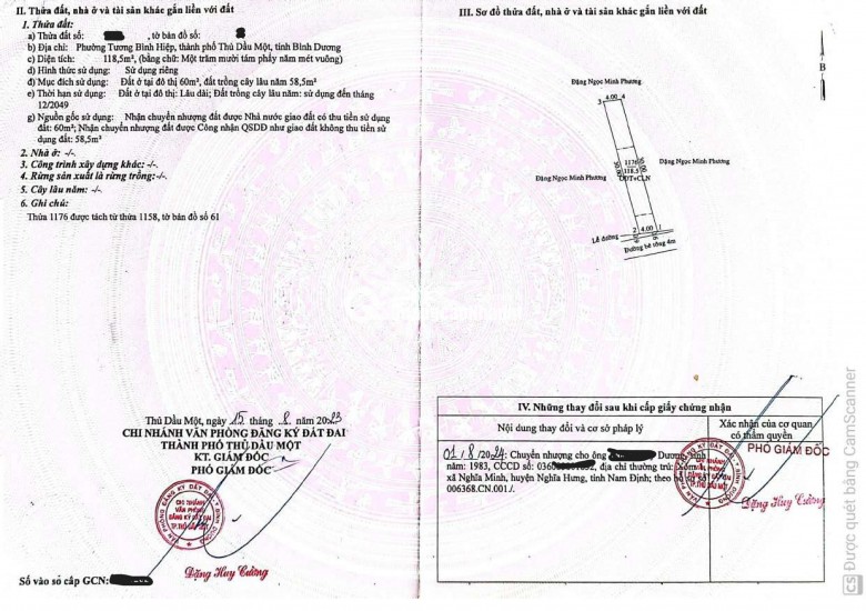 Bán nhà mới 2 tầng P.Chánh Hiệp - TpHCM (Bình Dương cũ) – DT 4x30m