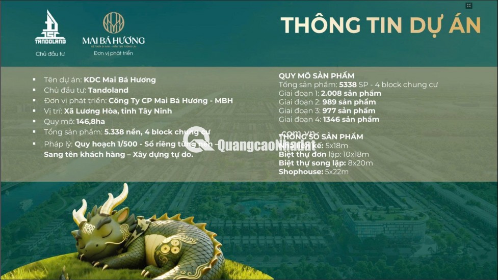 ĐẤT NỀN DRAGON EDEN – KHU CÔNG NGHIỆP TÂN ĐÔ, BẾN LỨC – CƠ HỘI ĐẦU TƯ GIÁ TỐT 2026