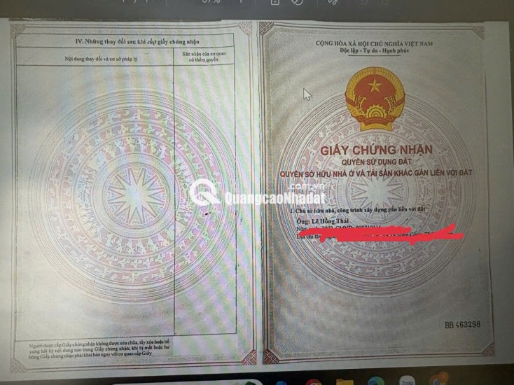 CHÍNH CHỦ CẦN  BÁN ĐẤT XÃ PHÙ NAM, HÀ NỘI (KHU DUYÊN HÀ – THANH TRÌ CŨ)