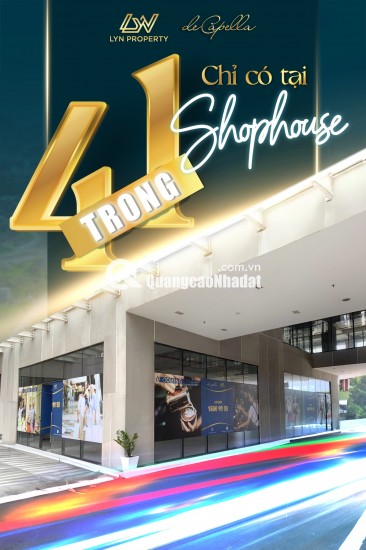Cho thuê Shophouse De Capella Quận 2 làm Siêu thị mini, cửa hàng tiện lợi