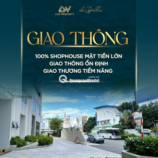 Shophouse De Capella Quận 2 – Lựa chọn lý tưởng mở Showroom, Văn phòng giao dịch